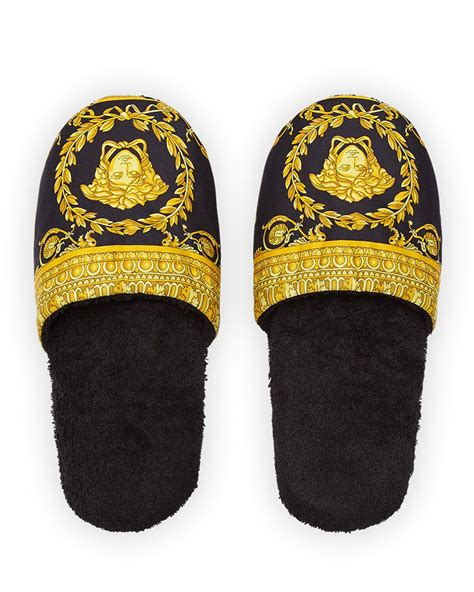 versace dust bag slippers|Versace slippers for men.